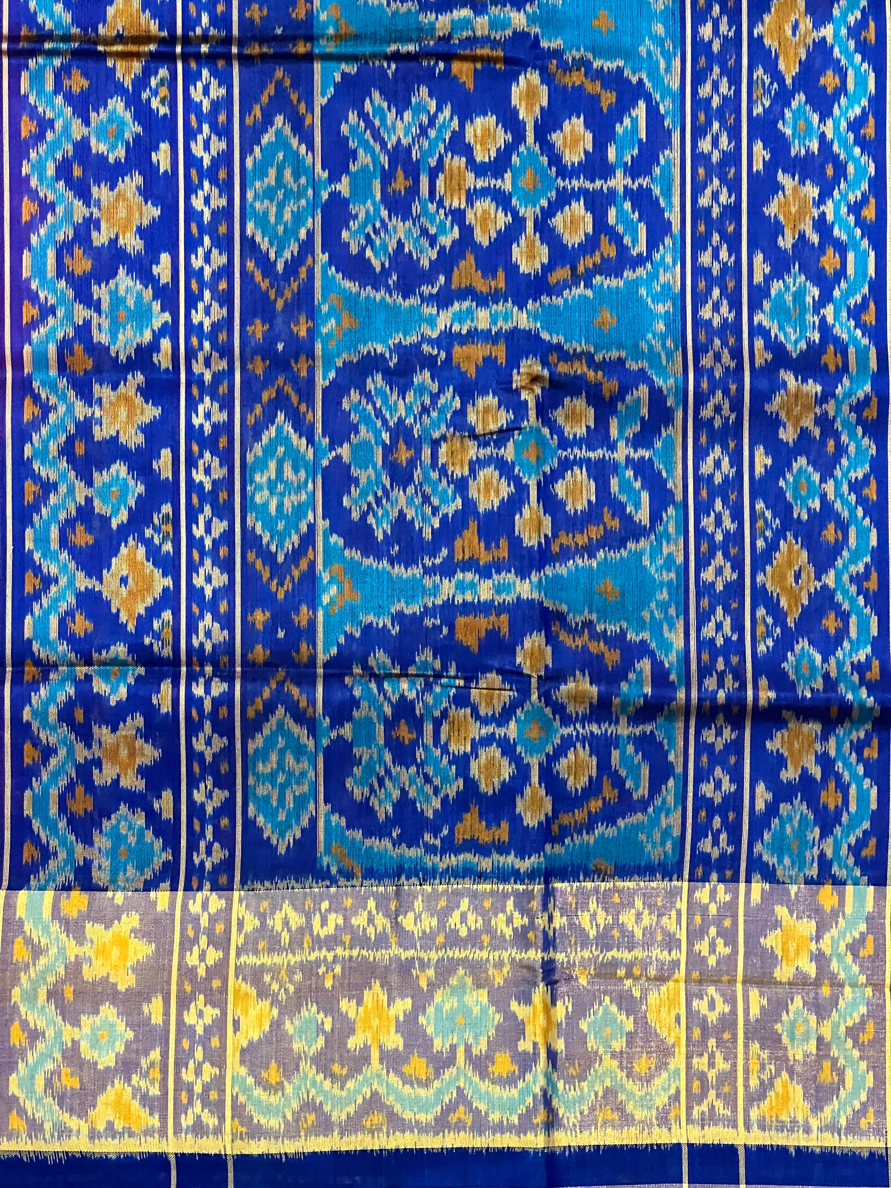 Fancy Design Handwoven Patola Silk Saree