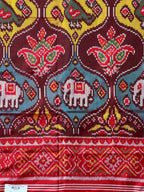 Motif Exclusive Design Handwoven Patola Silk Saree