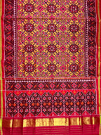 Navratna Traditional Design Handwoven Patola Silk Saree