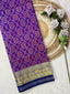 Fancy Design Handwoven Patola Silk Saree