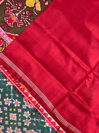 Navratna Traditional Design Handwoven Patola Silk Saree