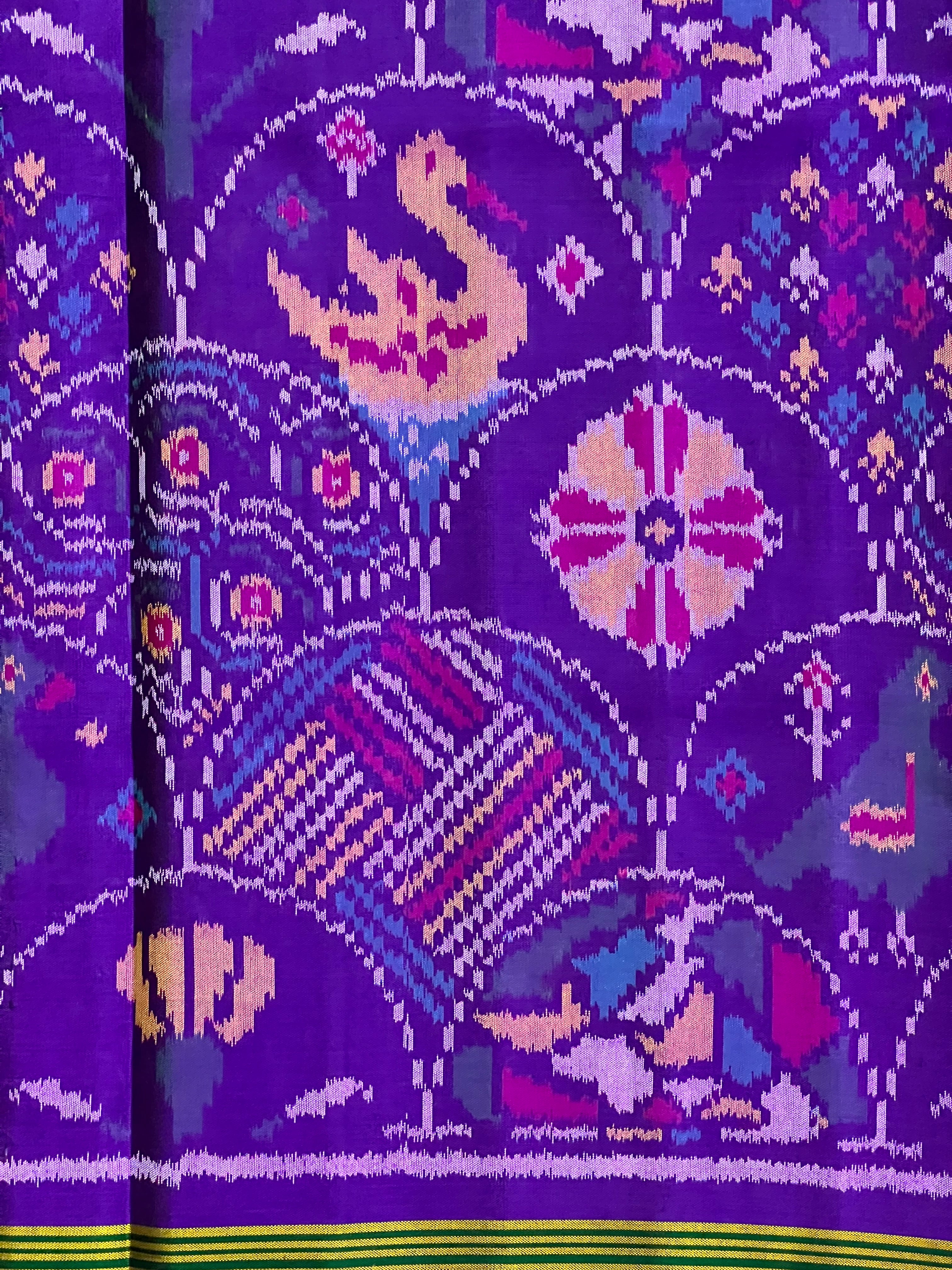 Exclusive Design Handwoven Patola Silk Saree