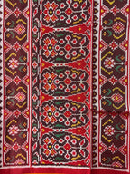 Navratna Manekchowk Traditional Design Handwoven Patola Silk Saree