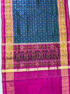 Buttonful Traditional Design Handwoven Patola Silk Saree