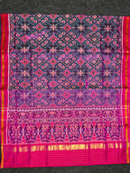 Navratna Traditional Design Handwoven Patola Silk Saree
