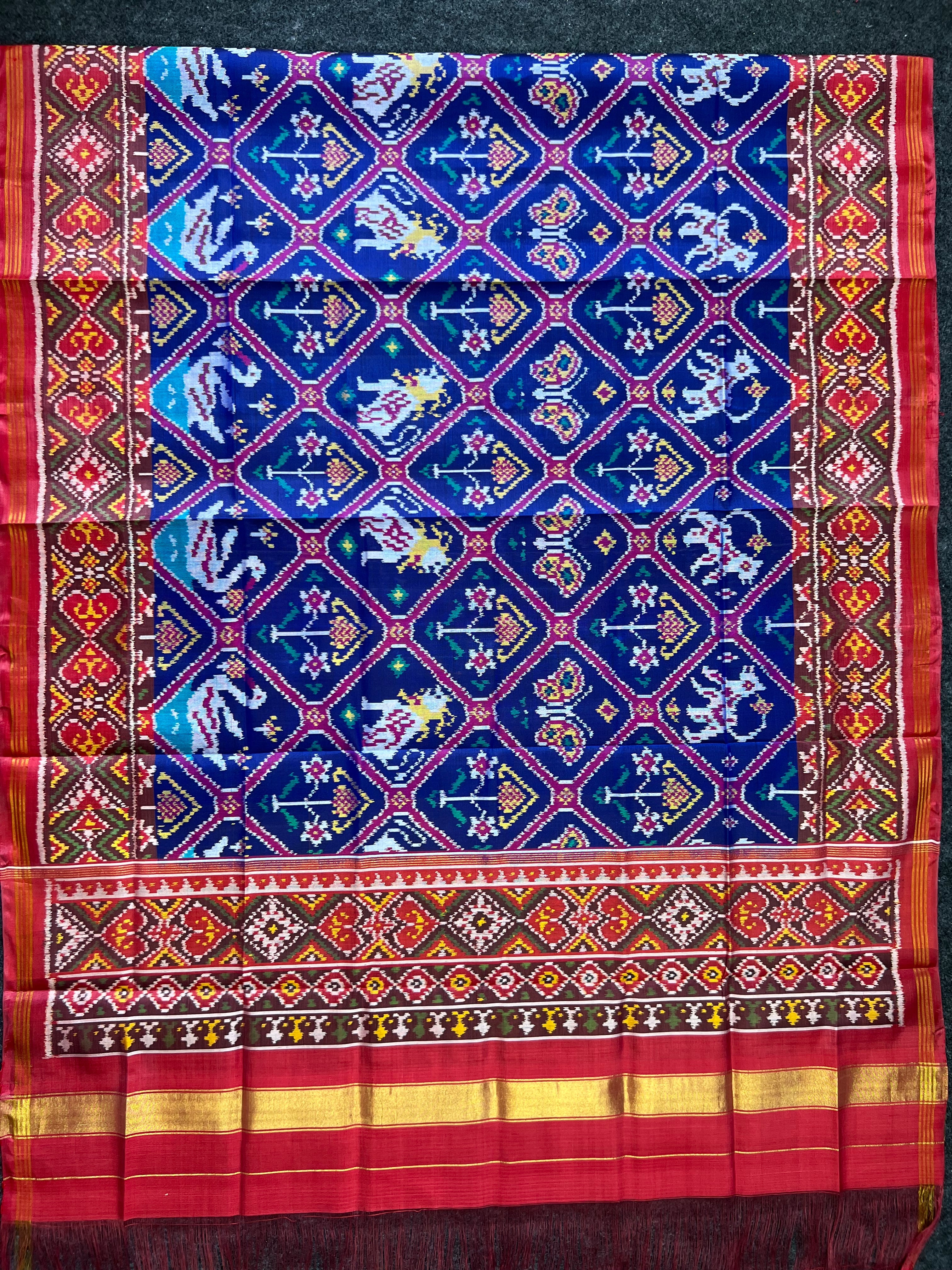 Adtala Traditional Design Handwoven Patola Dupatta