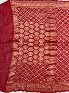 Georgette Bandhej Saree