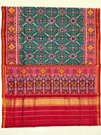 Manekchok Design Handwoven Patola Silk Saree