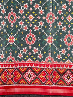Navratna Traditional Design Handwoven Patola Silk Saree