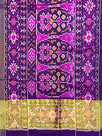Fancy Design Handwoven Patola Silk Saree