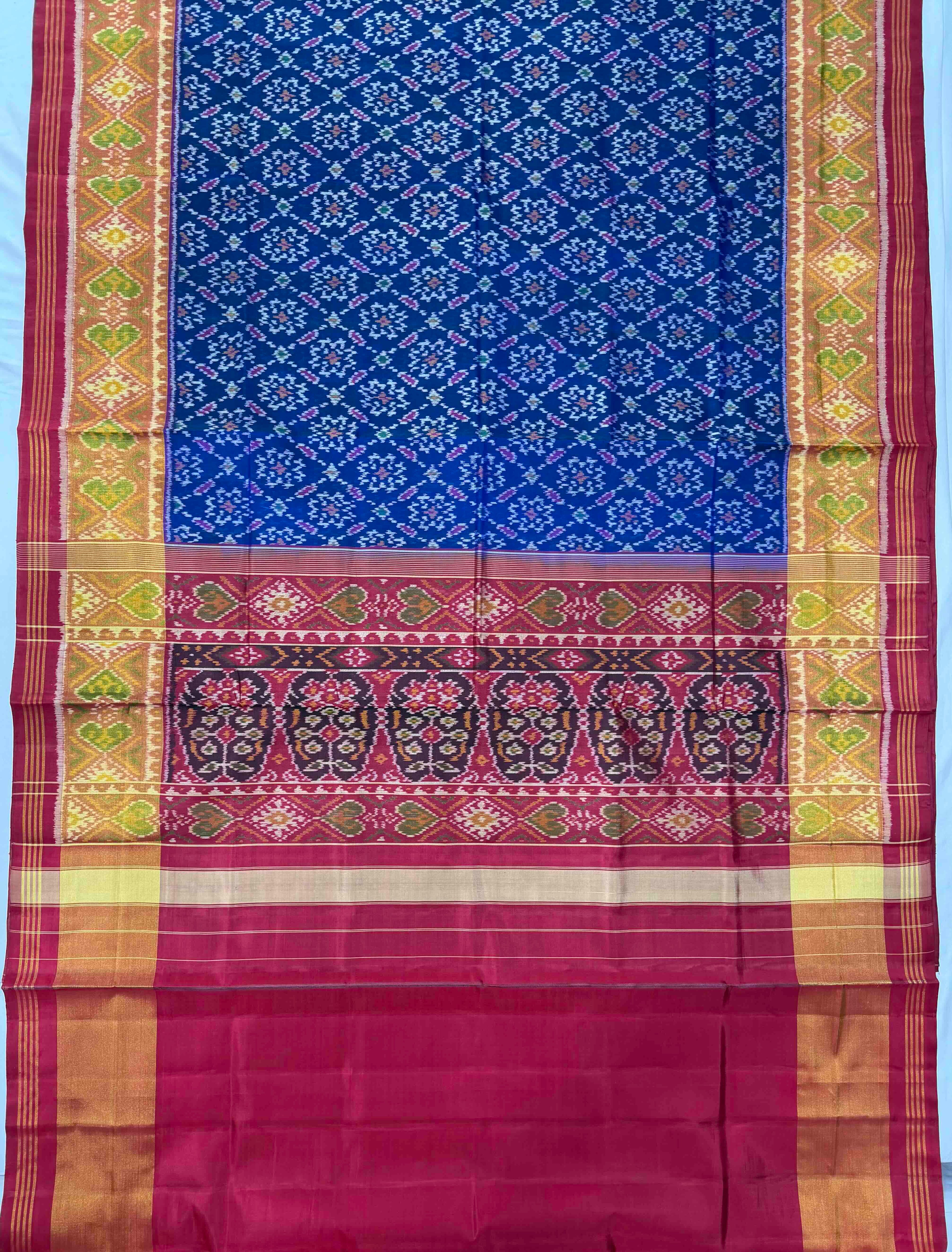 Exclusive Design Handwoven Patola Silk Saree