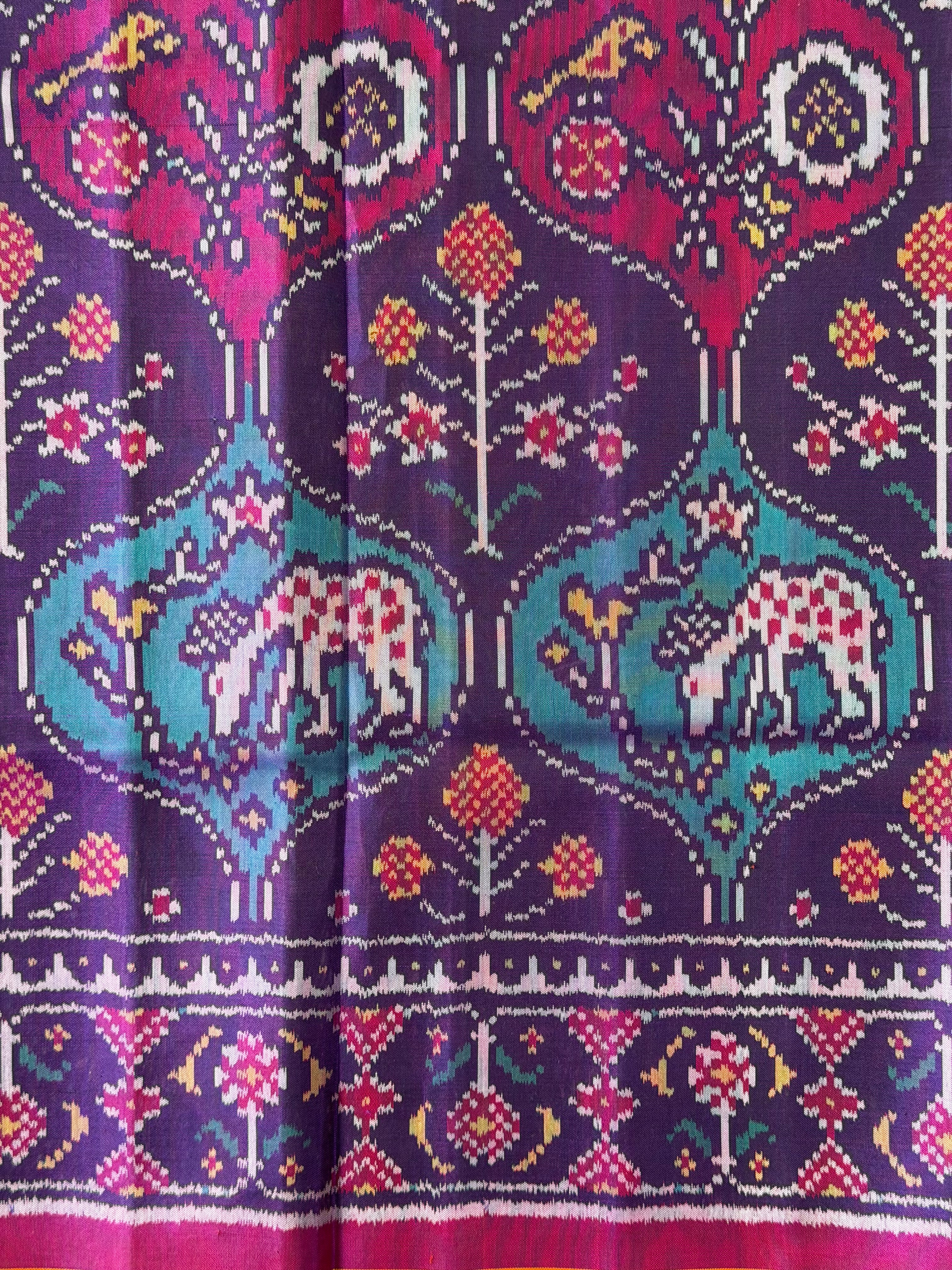 Exclusive Design Handwoven Patola Silk Saree