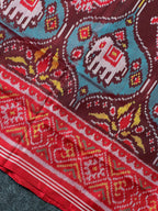 Motif Exclusive Design Handwoven Patola Silk Saree