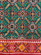 Manekchok Design Handwoven Patola Silk Saree