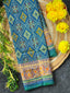 Pan Chanda Traditional Design Handwoven Patola Silk Saree