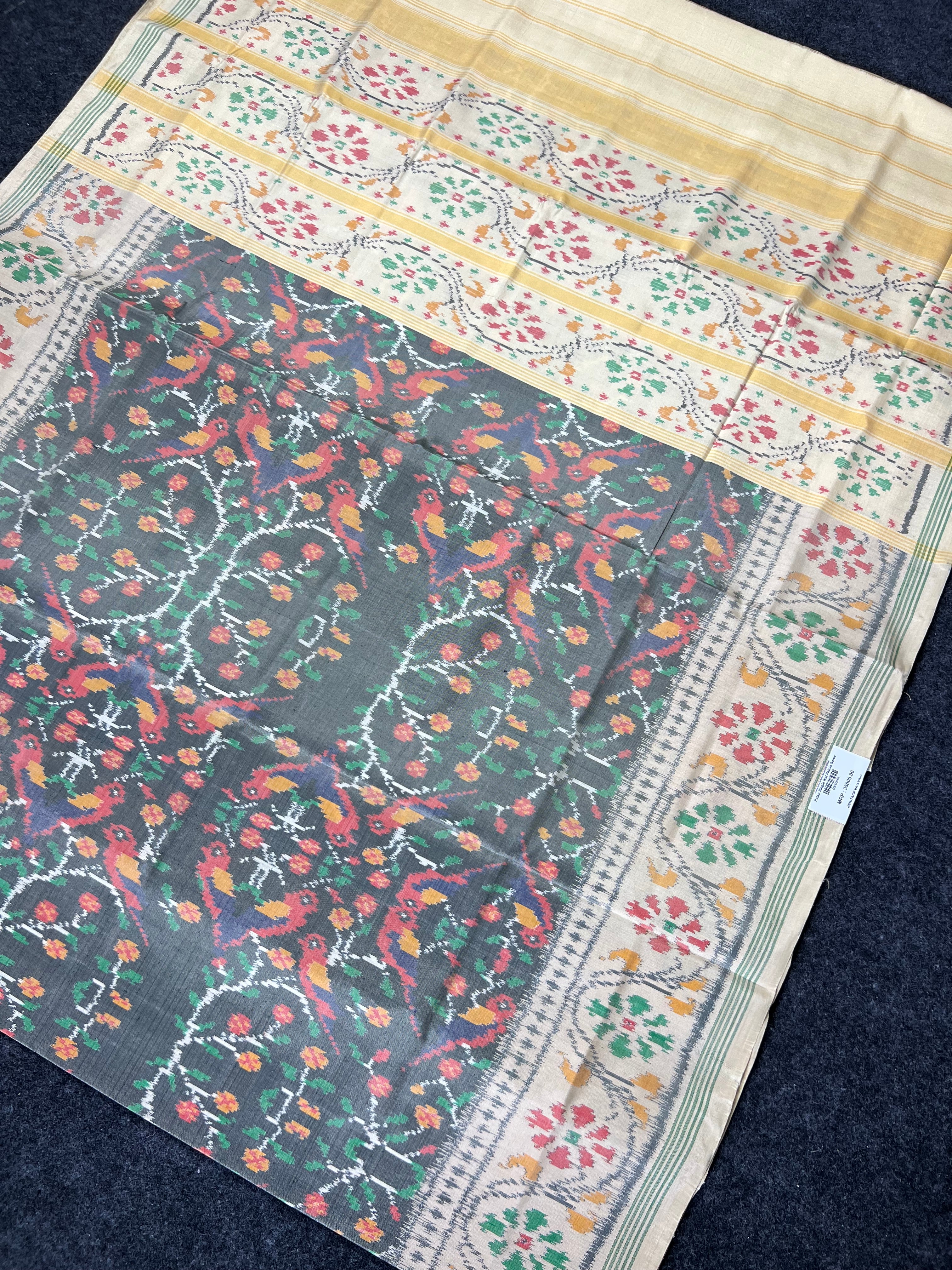 Exclusive Design Handwoven Patola Silk Saree