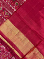 Manekchowk Traditional Design Handwoven Patola Silk Saree