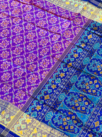 Fancy Design Handwoven Patola Silk Saree