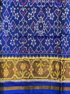 Navratna-Manekchowk Traditional Design Handwoven Patola Silk Saree