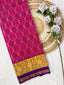 Fancy Design Handwoven Patola Silk Saree