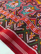 Exclusive Motif Design Handwoven Patola Silk Saree