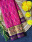 Fancy Design Handwoven Patola Silk Saree