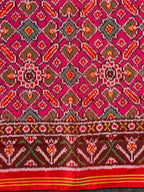 Manekchowk Traditional Design Handwoven Patola Silk Saree