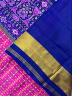 Fancy Design Handwoven Patola Silk Saree