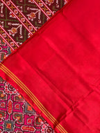 Manekchowk Traditional Design Handwoven Patola Silk Saree