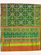 Manekchok Traditional Design Handwoven Patola Silk Saree