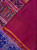 Big Motifs Design Handwoven Patola Silk Saree