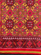 Navratna Traditional Design Handwoven Patola Silk Saree