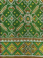 Manekchok Traditional Design Handwoven Patola Silk Saree