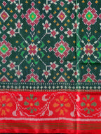 Navratna Traditional Design Handwoven Patola Silk Saree