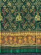 Fusion Design Handwoven Patola Silk Saree