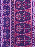 Fancy Design Handwoven Patola Silk Saree