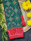 Navratna Traditional Design Handwoven Patola Silk Saree