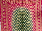 Georgette Bandhej Saree