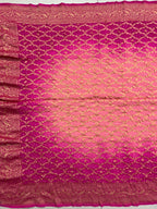 Georgette Bandhej Saree