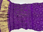 Gaji Silk Bandhej Saree
