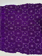 Gaji Silk Bandhej Saree