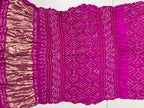 Gaji Silk Bandhej Saree