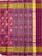 Handwoven Patola Silk Saree Narikunjan