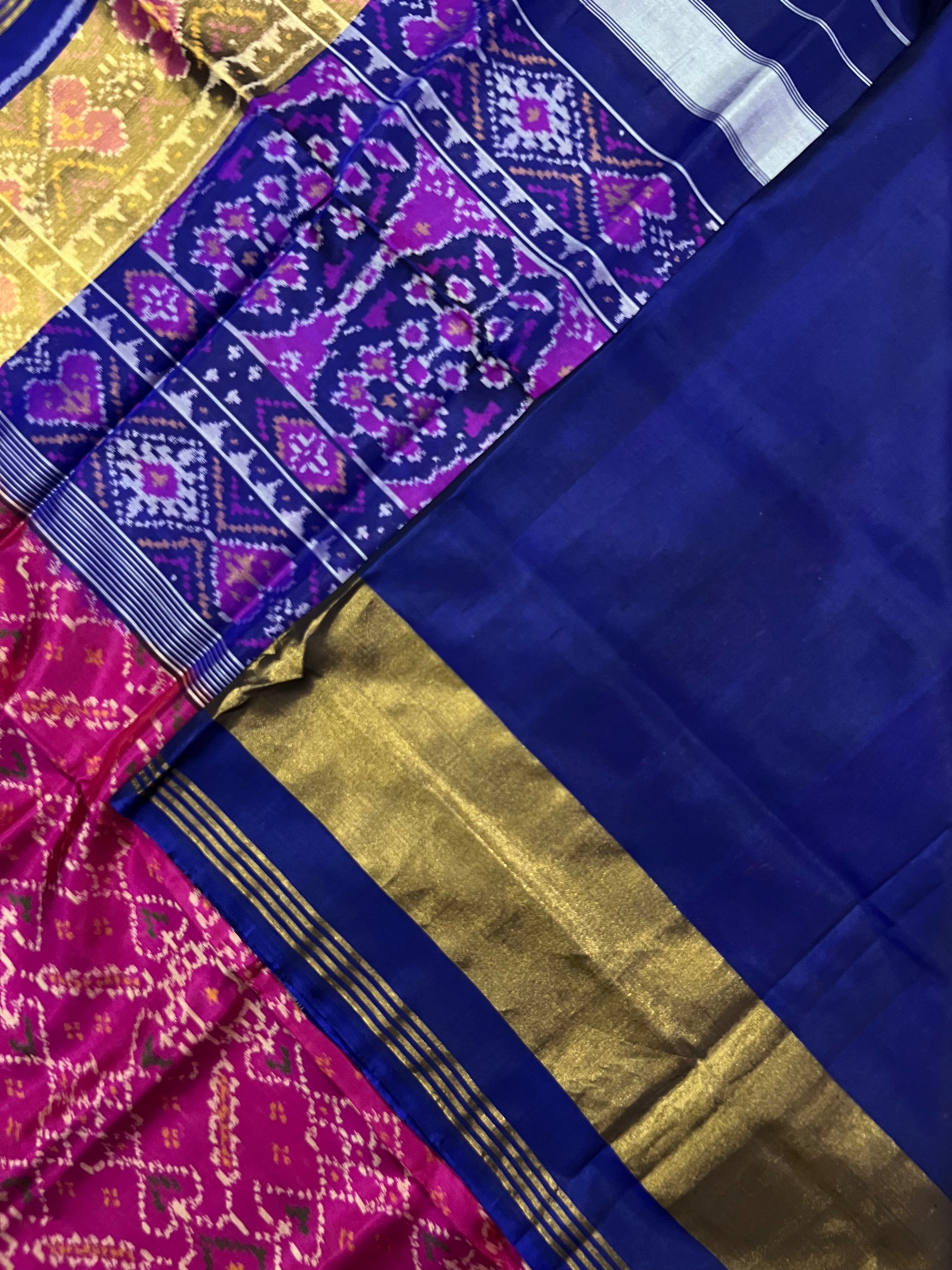 Handwoven Patola Silk Saree