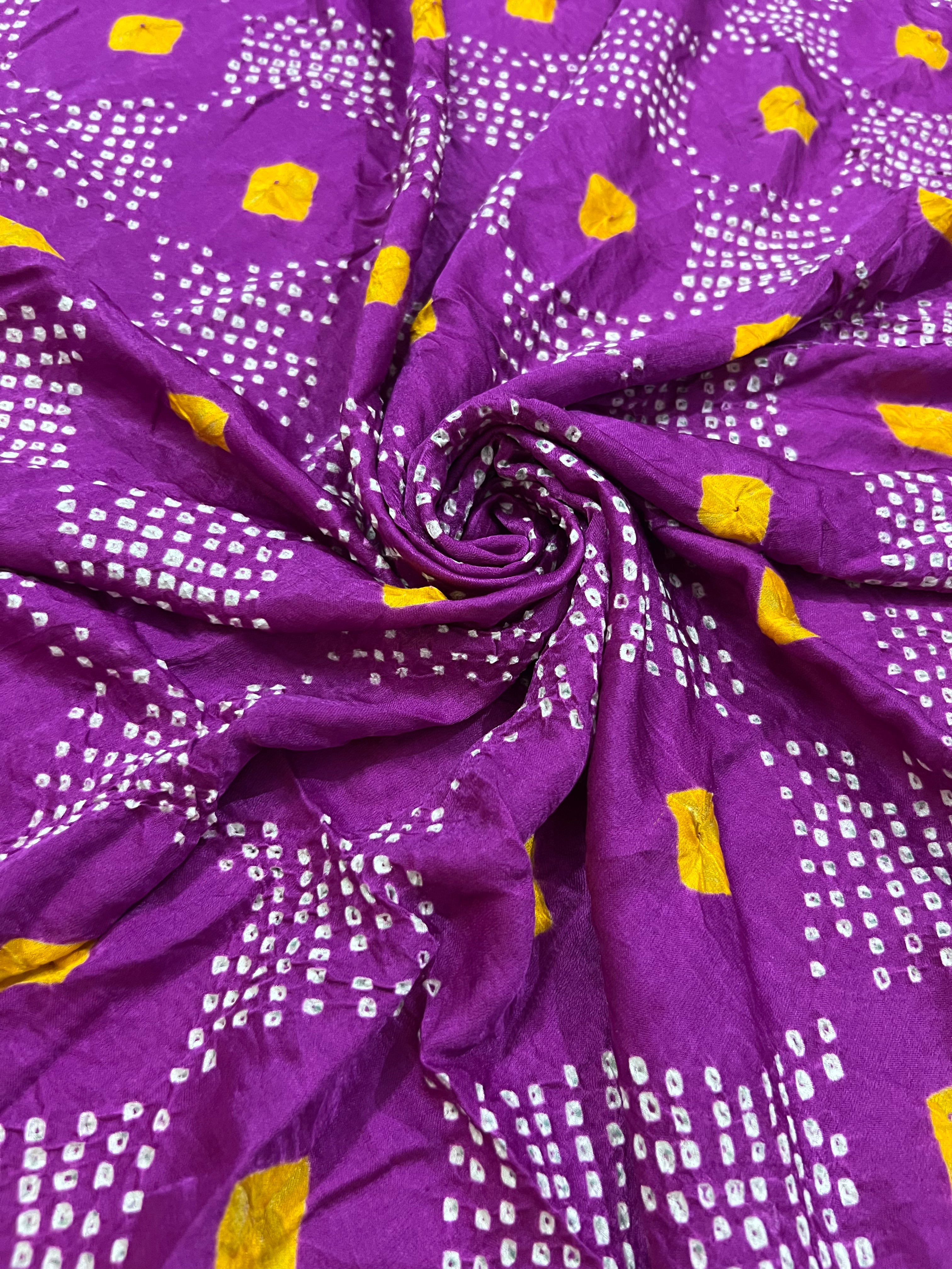 Gaji Silk Bandhej Dupatta Secondary image