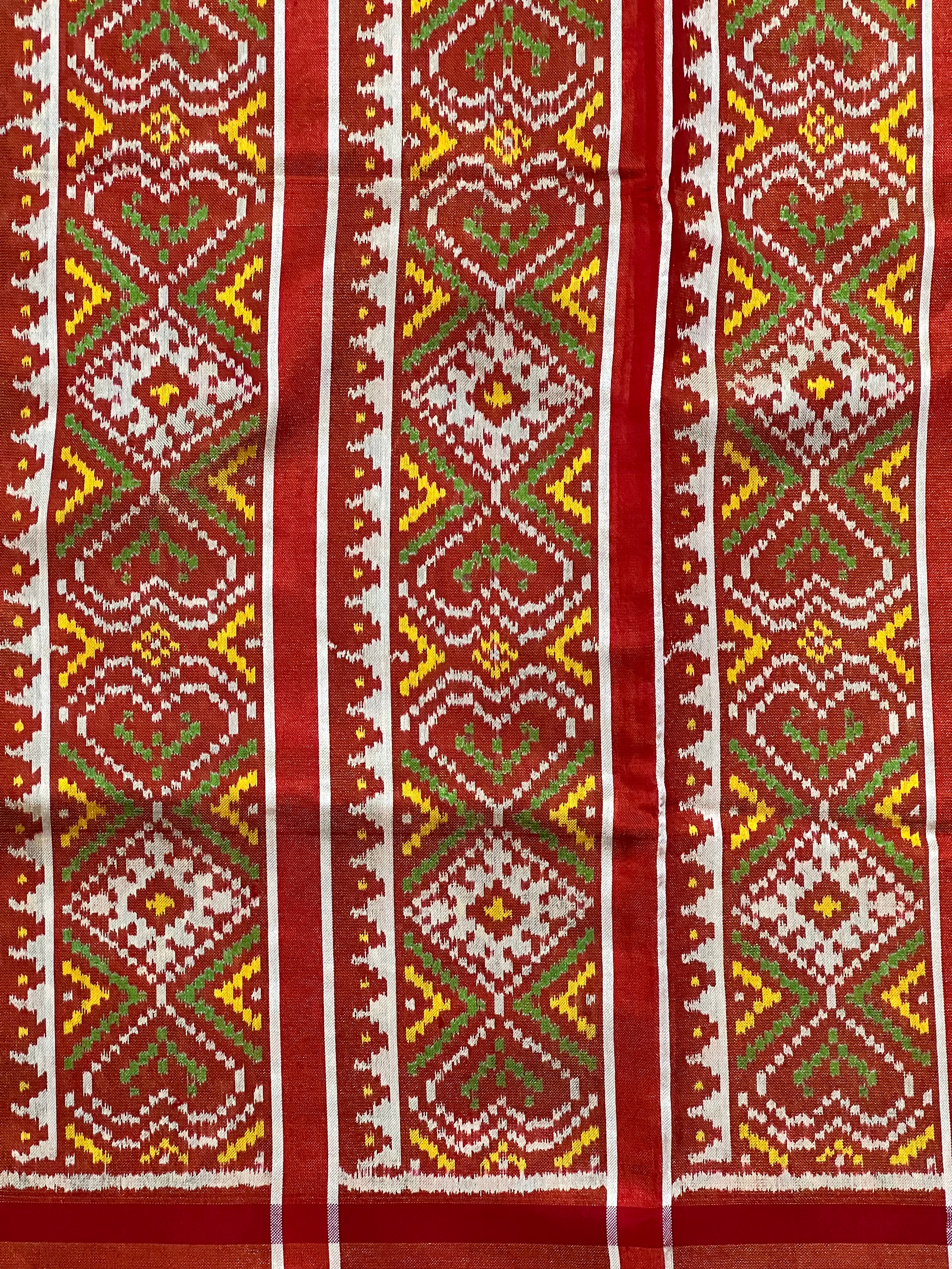 Tissue Double Zari Patola Saree