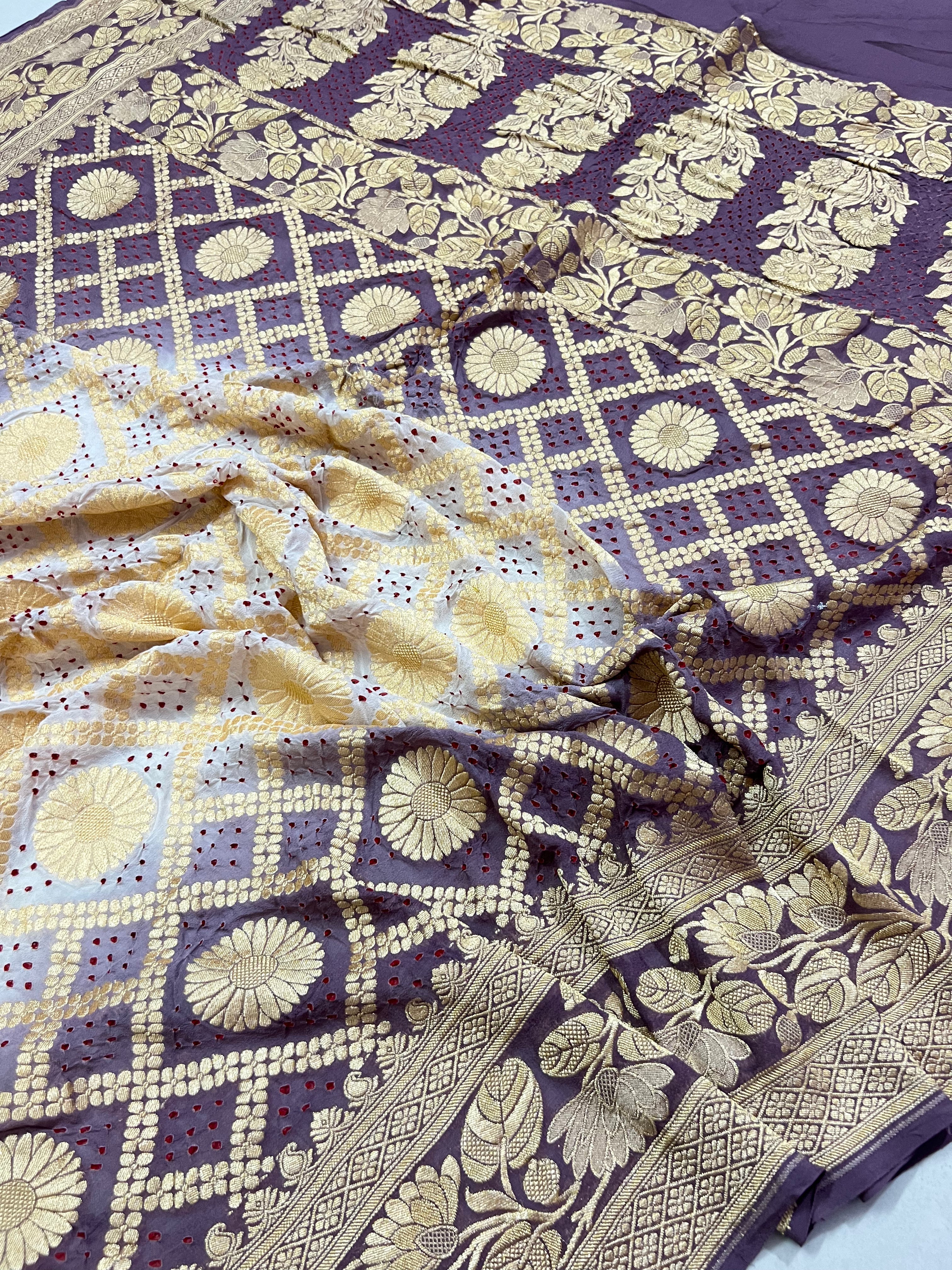 Georgette Bandhej Dupatta Secondary image