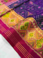 Handwoven Patola Silk Saree