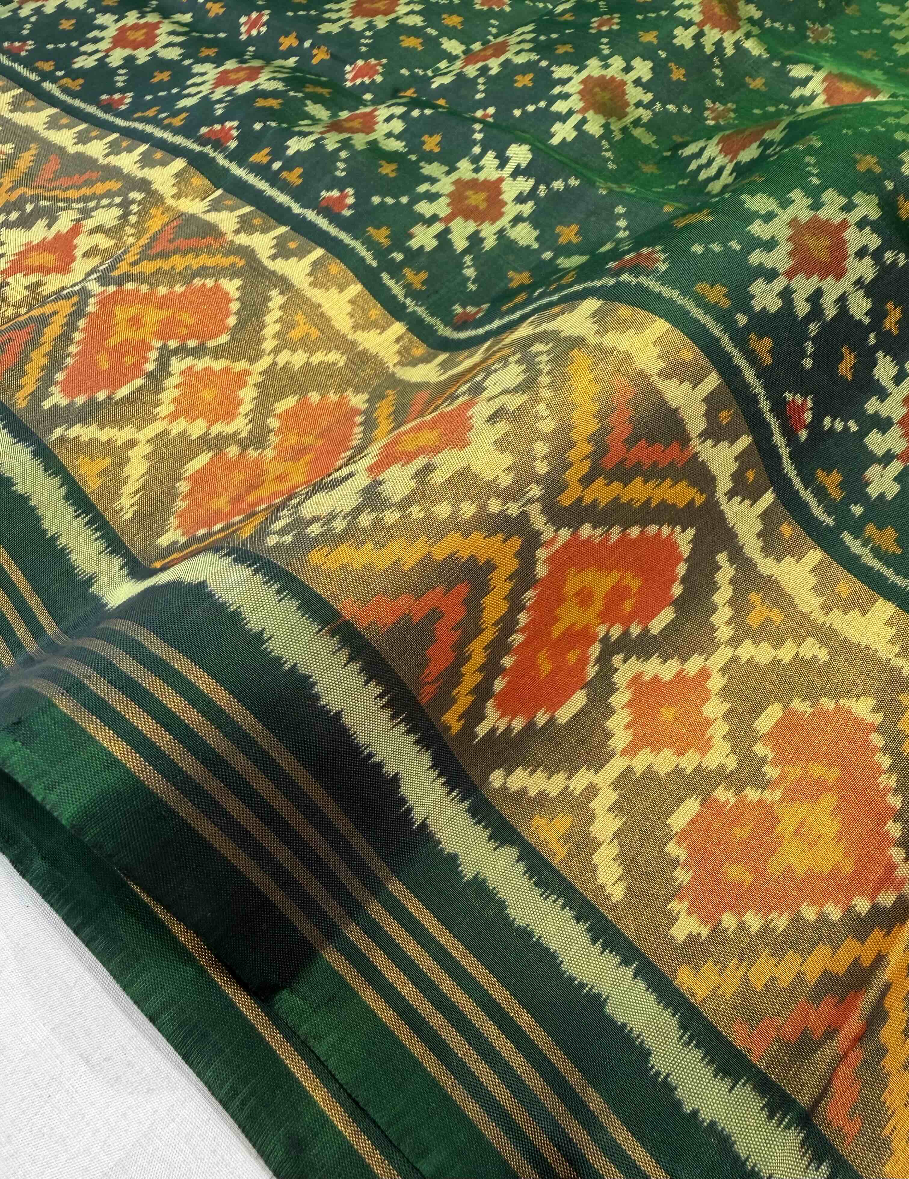 Handwoven Patola Silk Saree