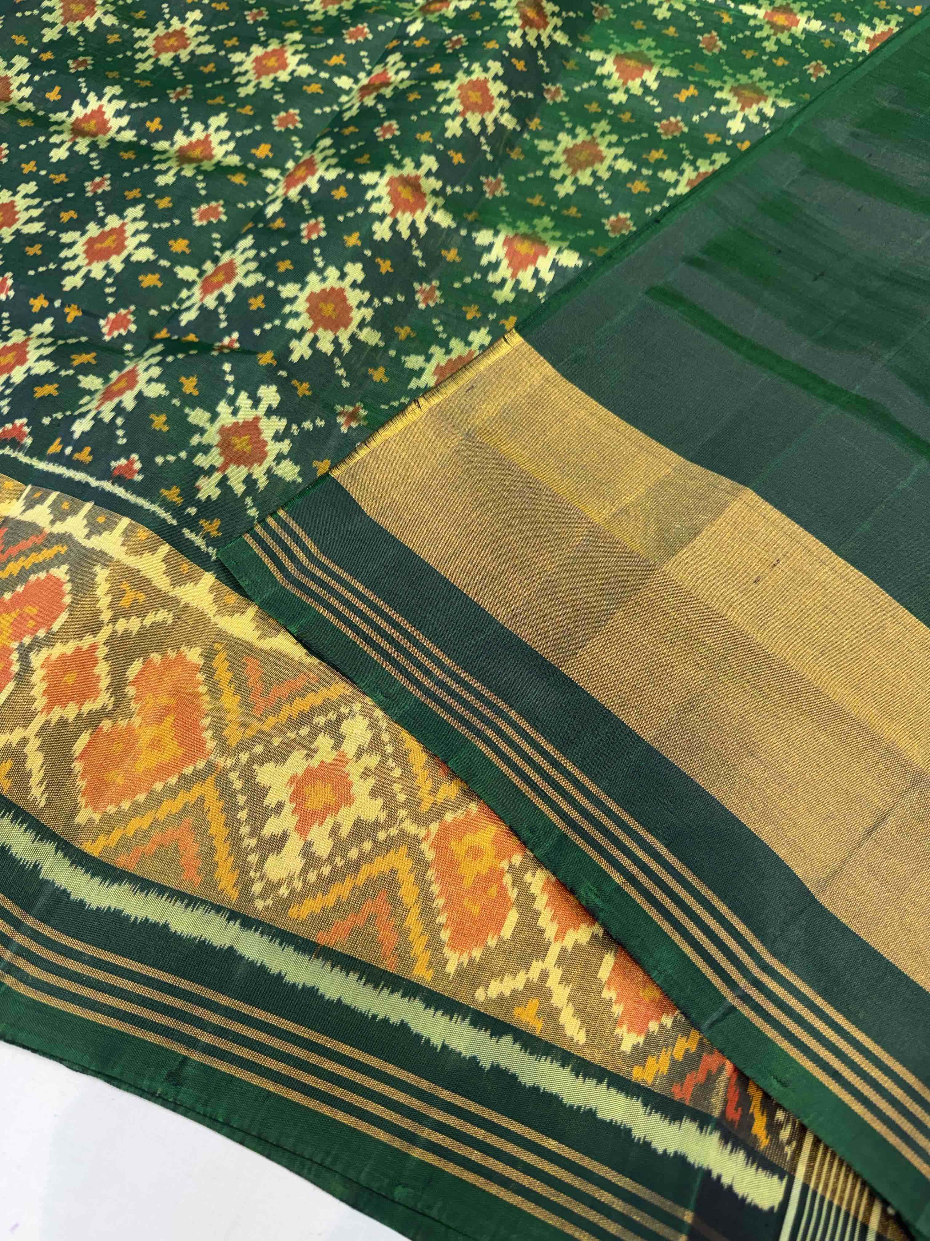 Handwoven Patola Silk Saree